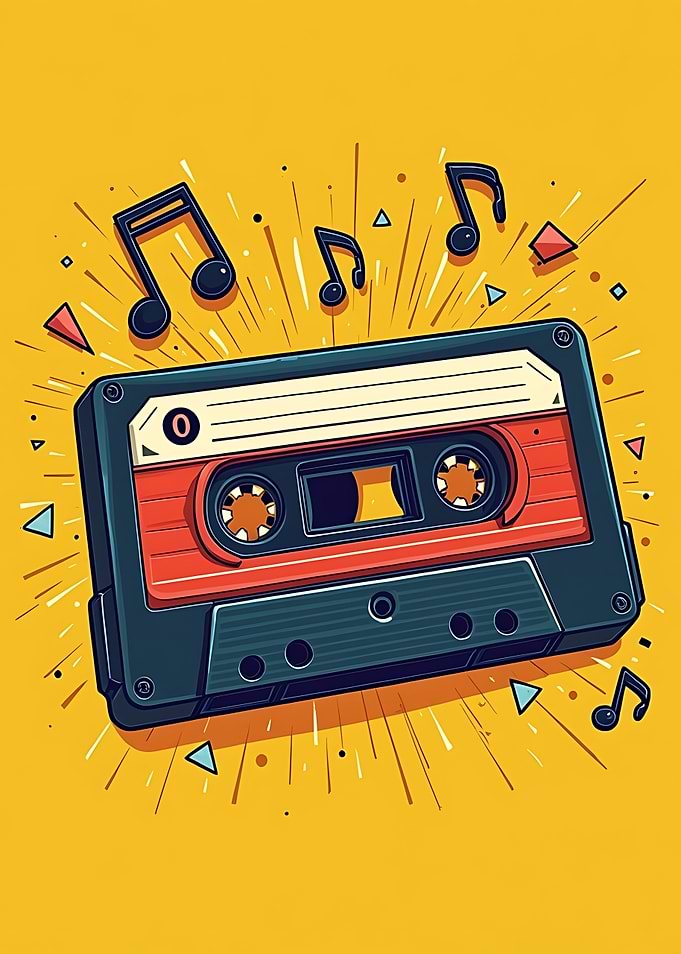 Retro Cassette Tape
