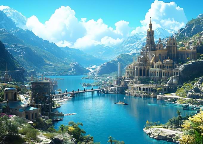Fantasy Cityscape