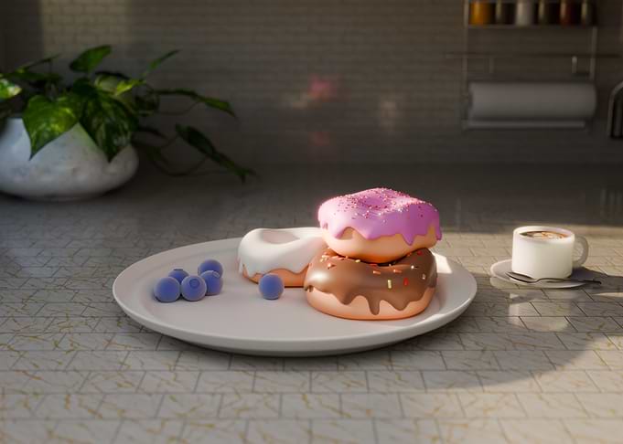 Donuts and Coffee