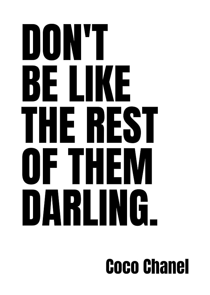 Coco Chanel Quote