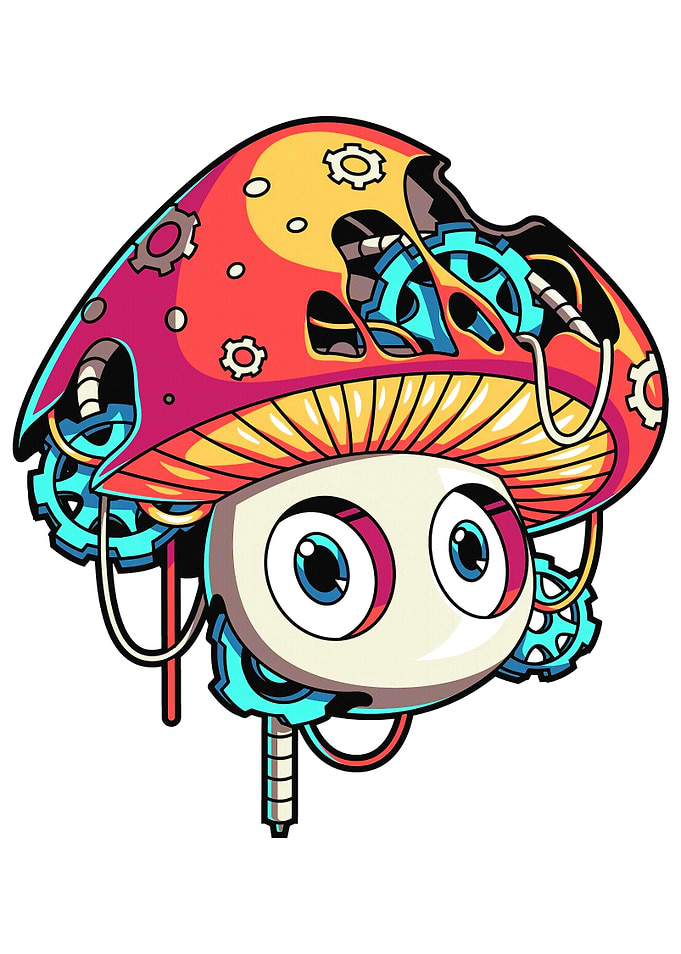 Steampunk Mushroom
