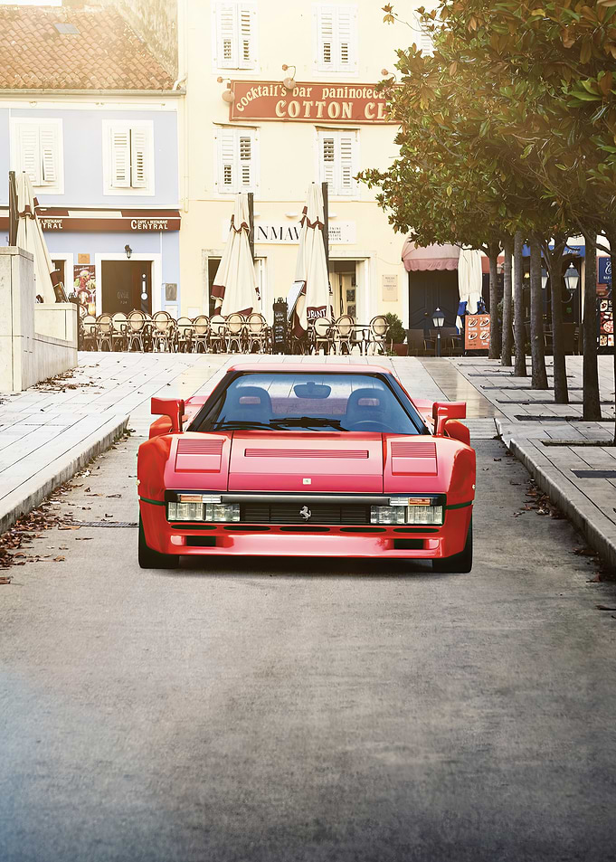 Red Ferrari GTO