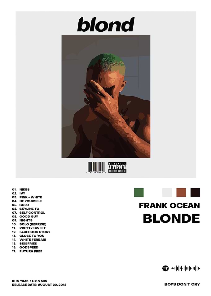 Frank Ocean Blonde