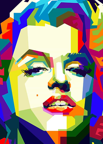 Marilyn Monroe Classic Cinema Pop Art