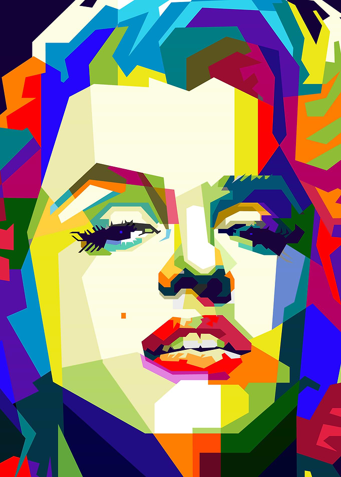 Marilyn Monroe Classic Cinema Pop Art