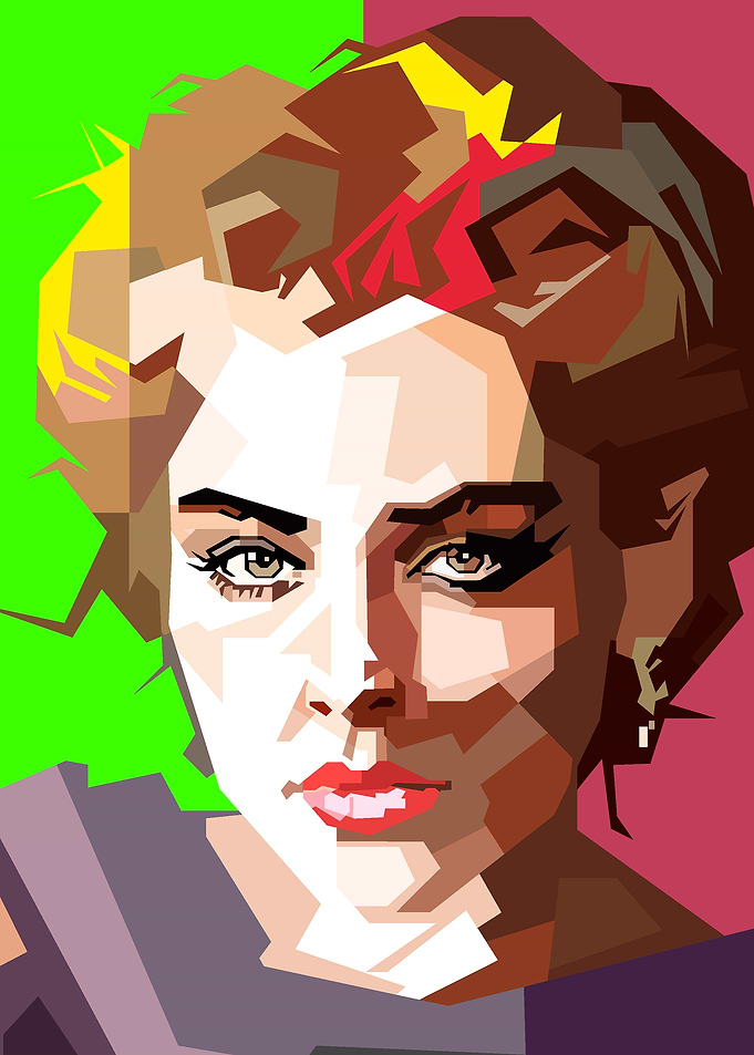 Sharon Stone Actress Cinema Pop Art