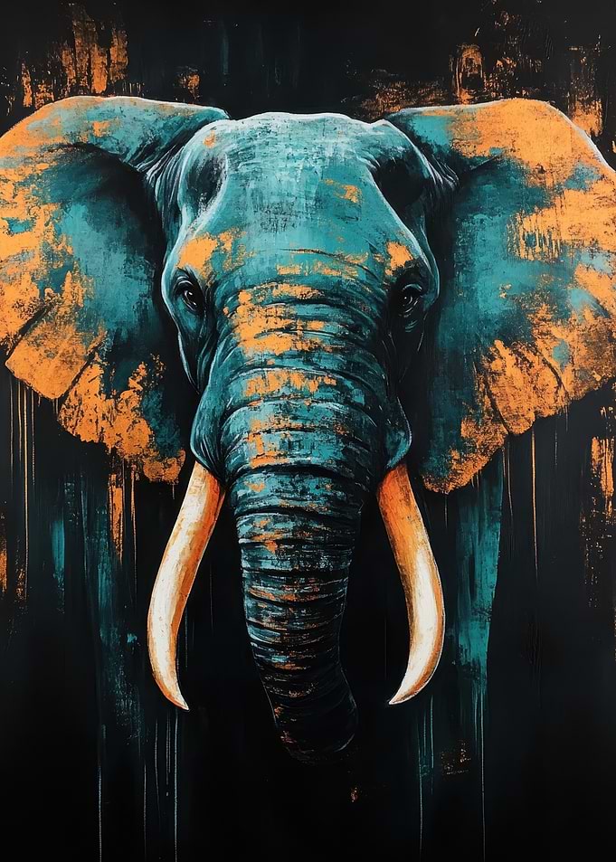 Elephant Painting