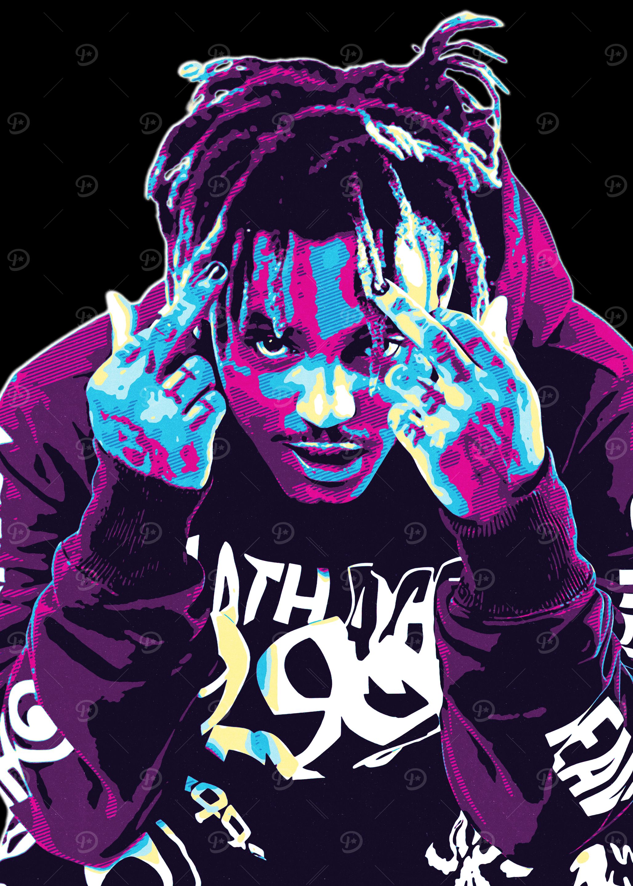 Juice Wrld 999 Style Retro