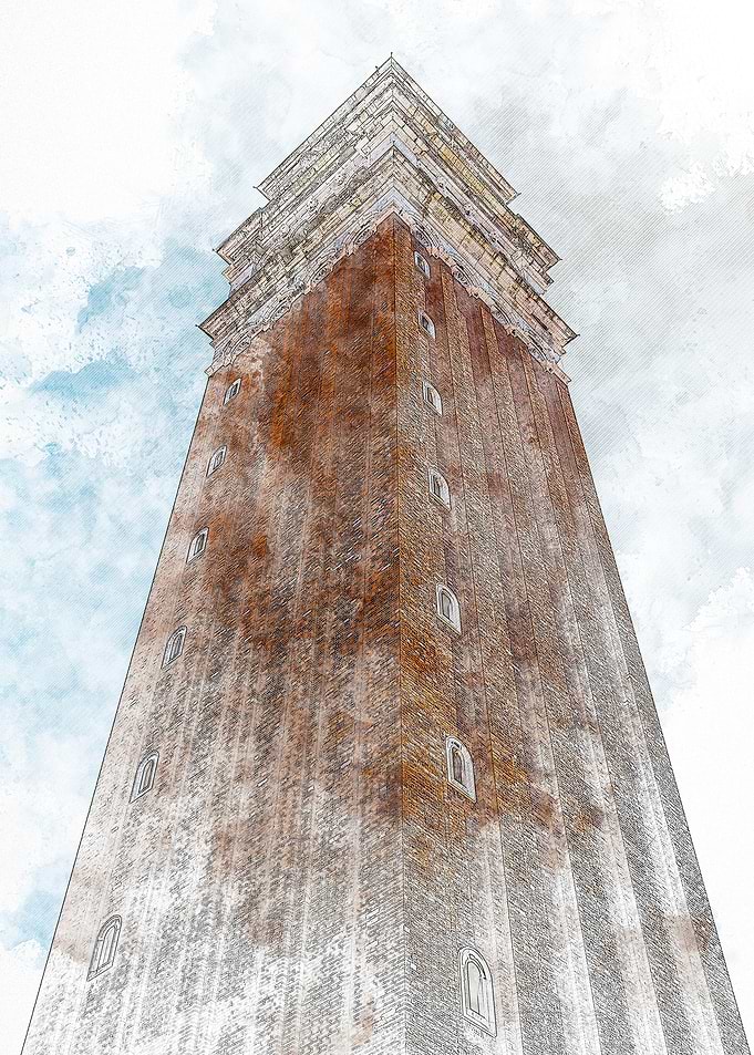 Tall Brick Tower