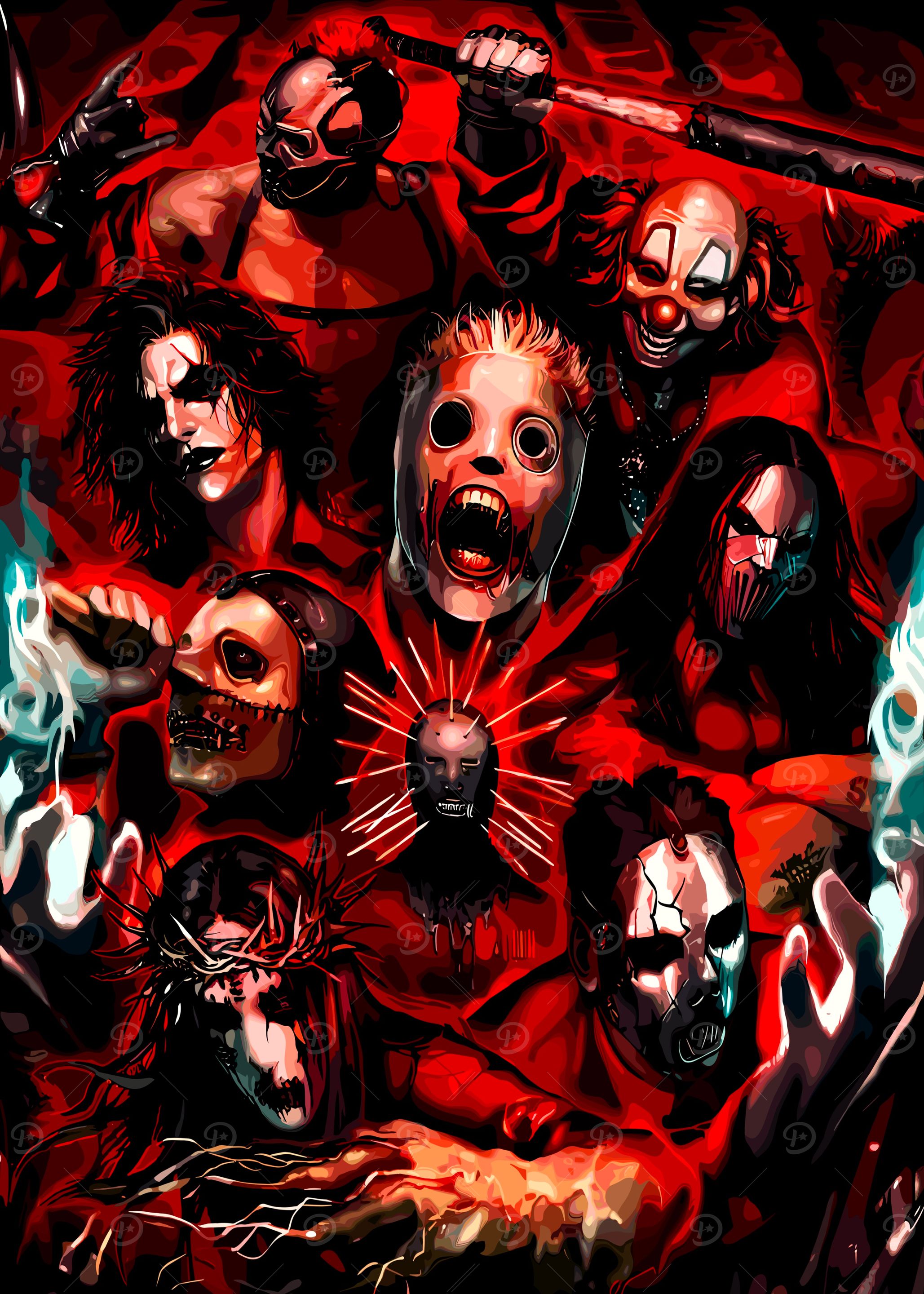 Slipknot Band Art