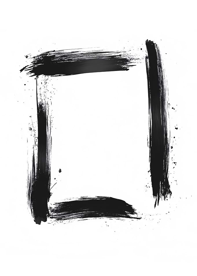 Black Ink Frame