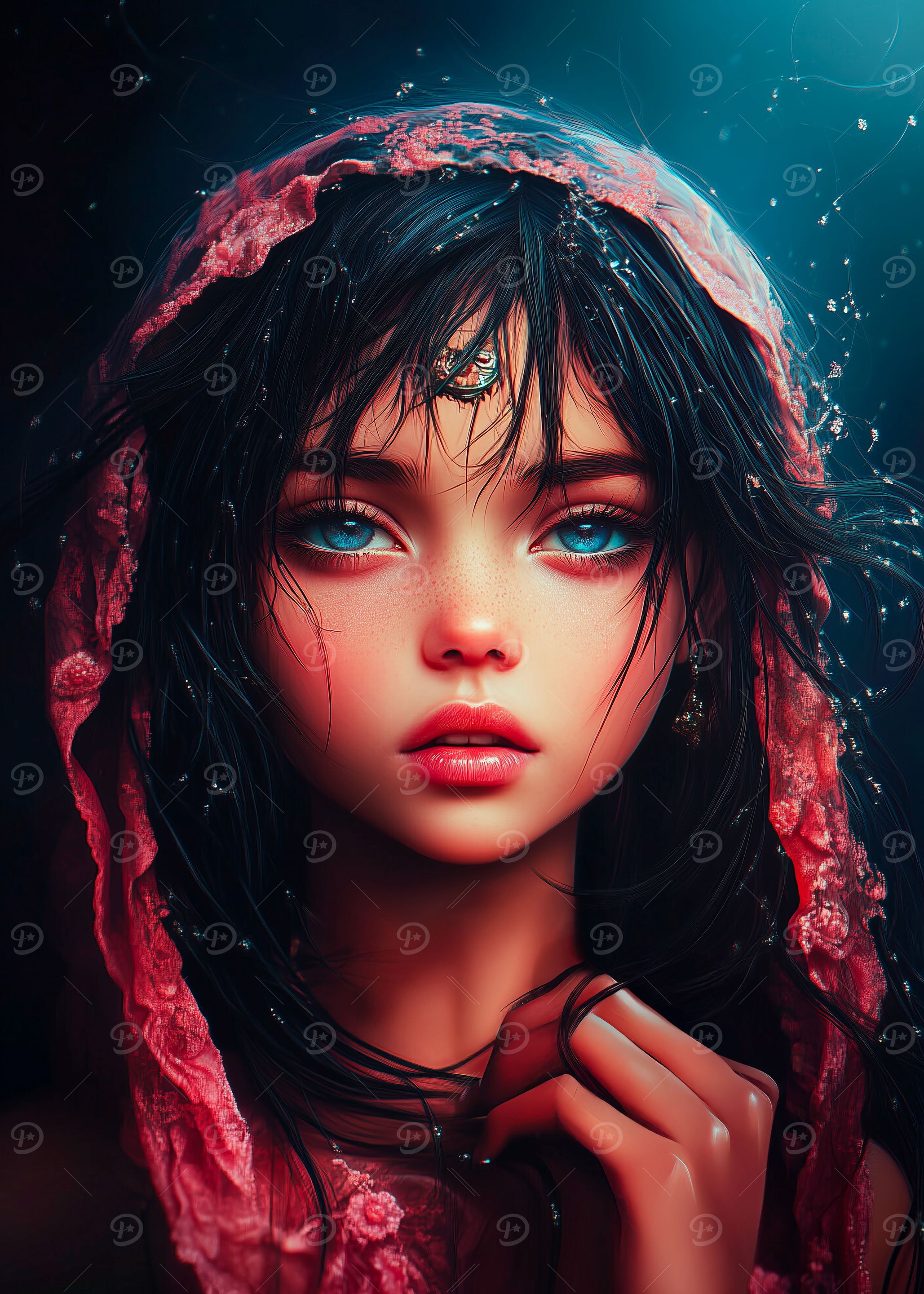 Mystical Anime Girl