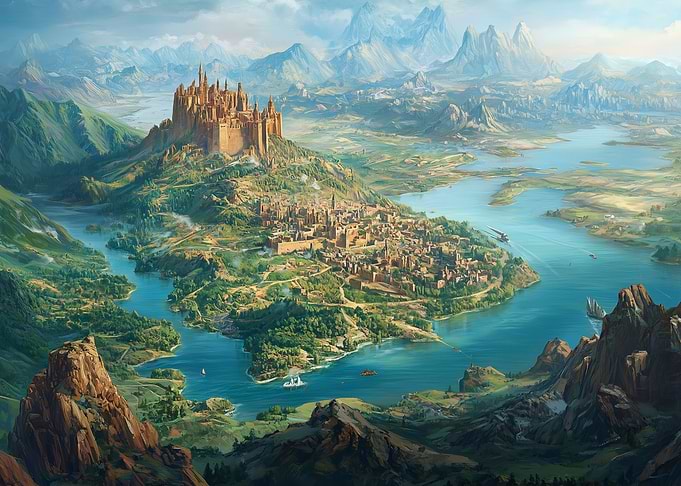 Fantasy Cityscape