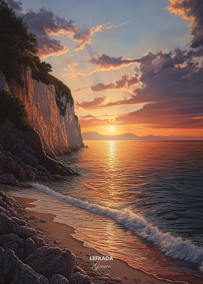 Beautiful Lefkada Sunset