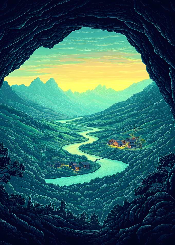 Serene Valley View