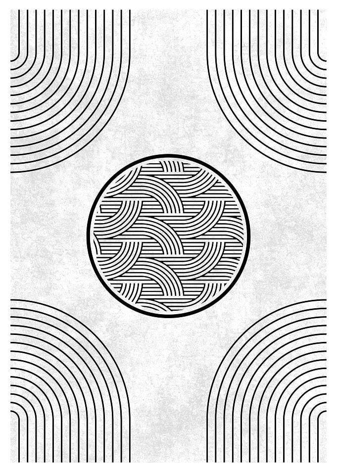 Abstract Geometric Art