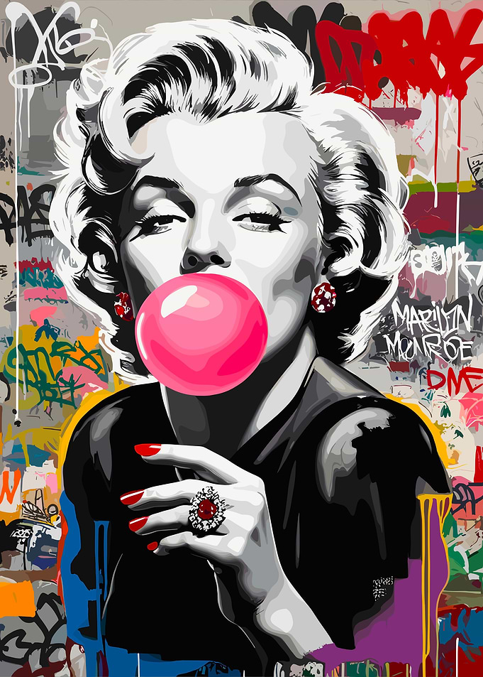 Marilyn Monroe Pop Art
