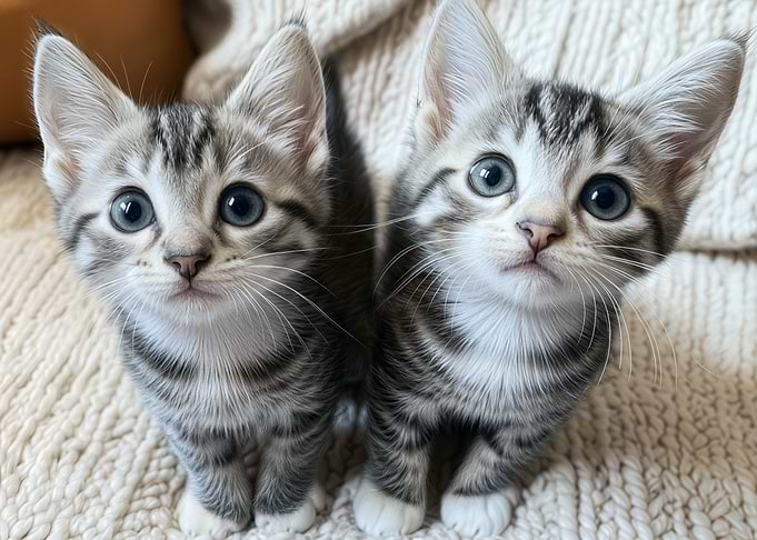 Two Cute Kittens