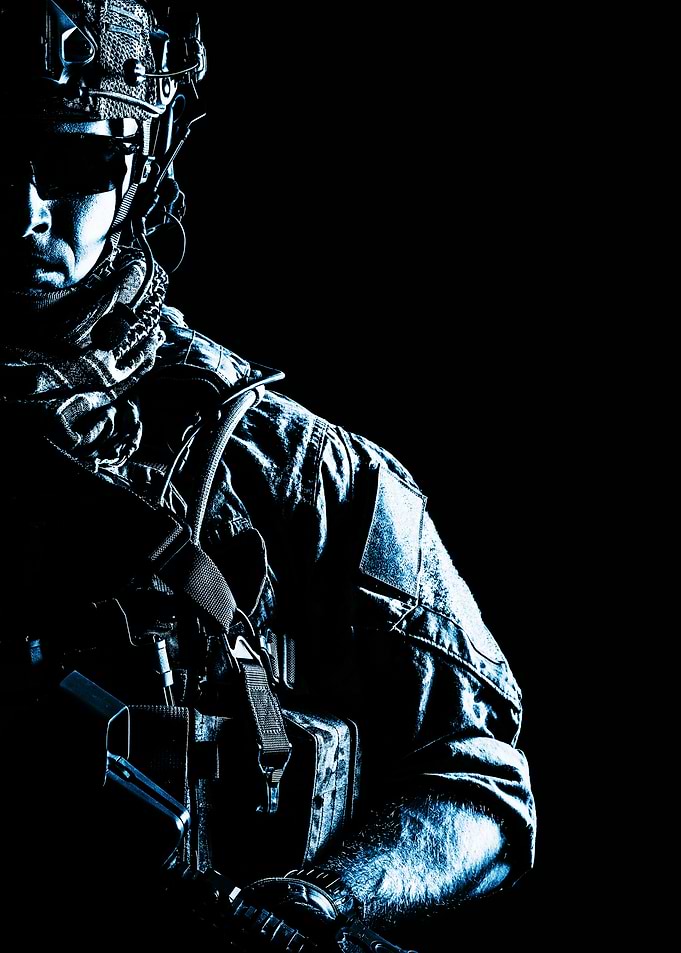 Military Soldier Portrait