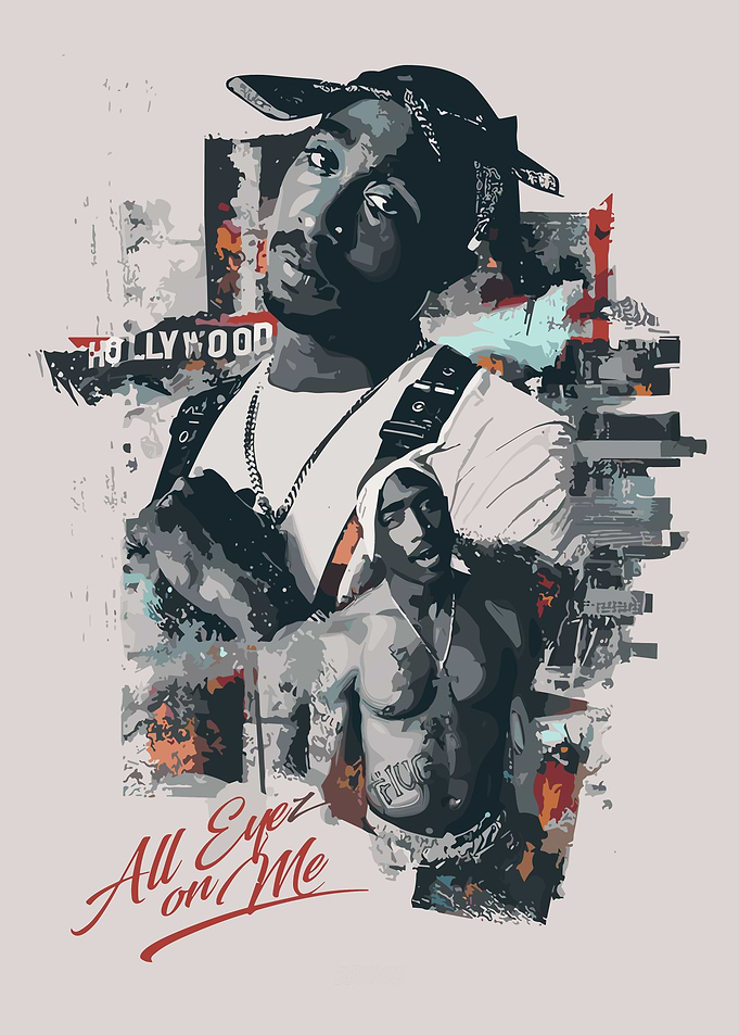 Tupac Shakur Portrait