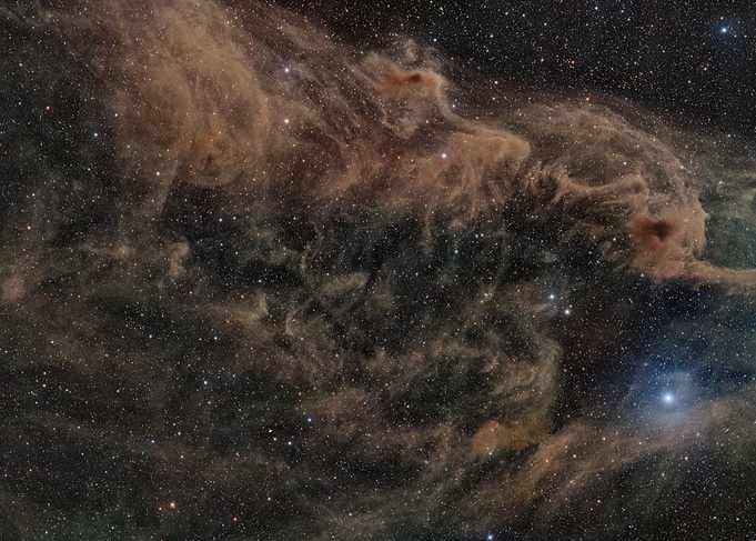 Dusty Cosmic Nebula