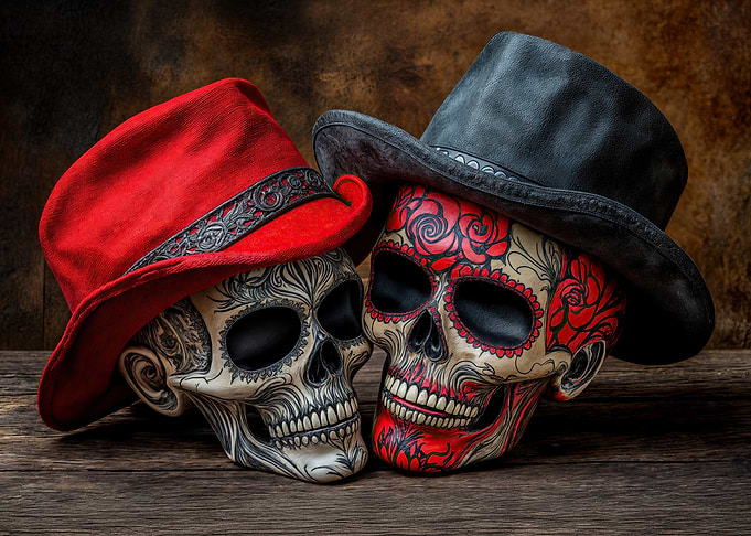 Sugar Skull Couple