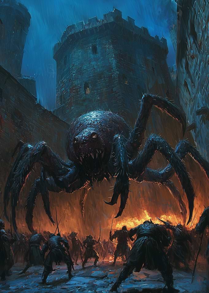 Giant Spider Attack