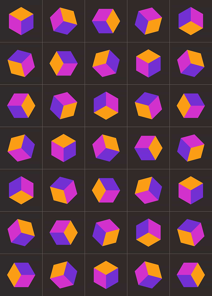 Colorful cubes
