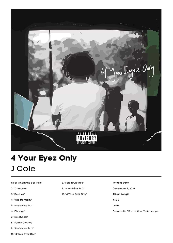 J Cole 4 Your Eyez Only