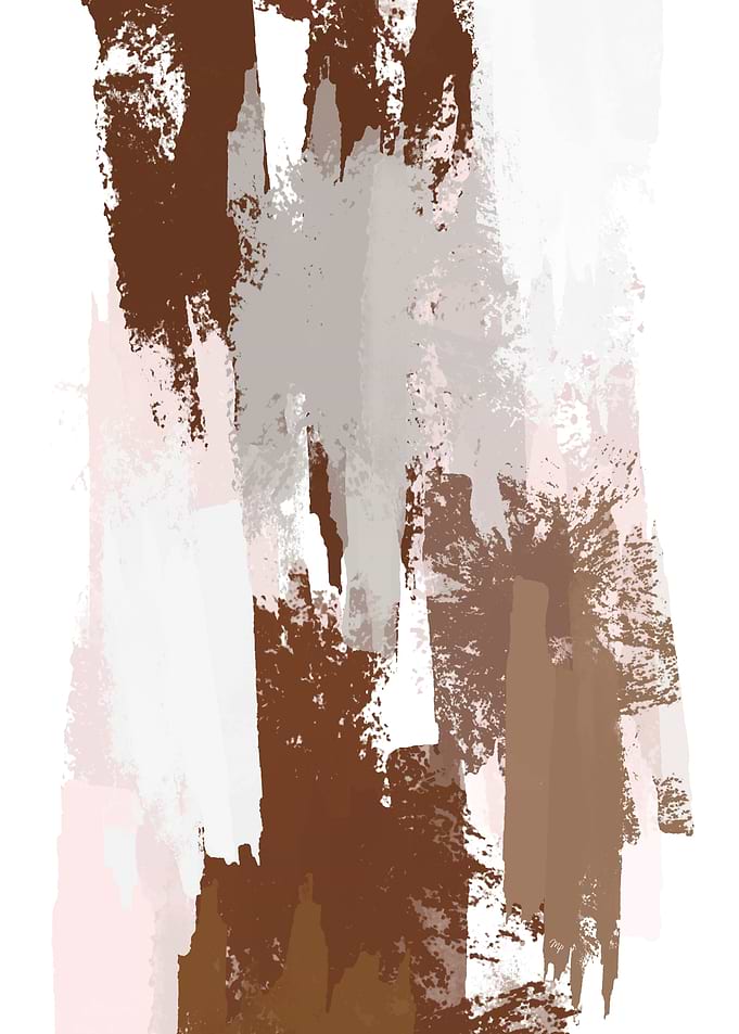 Abstract Mocha Strokes