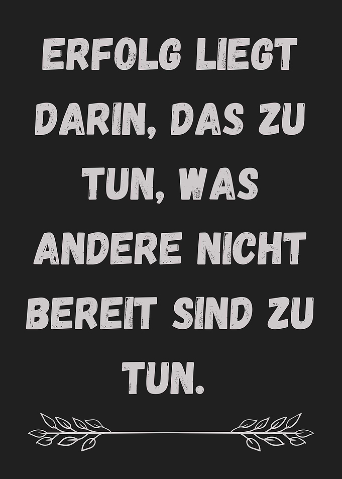 German Success Quote