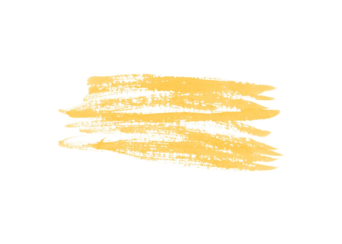 Abstract Yellow Ink Lines