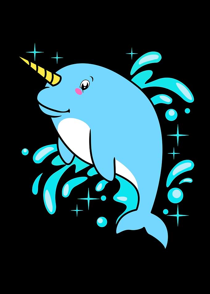 Narwhal Cute Sea Unicorn