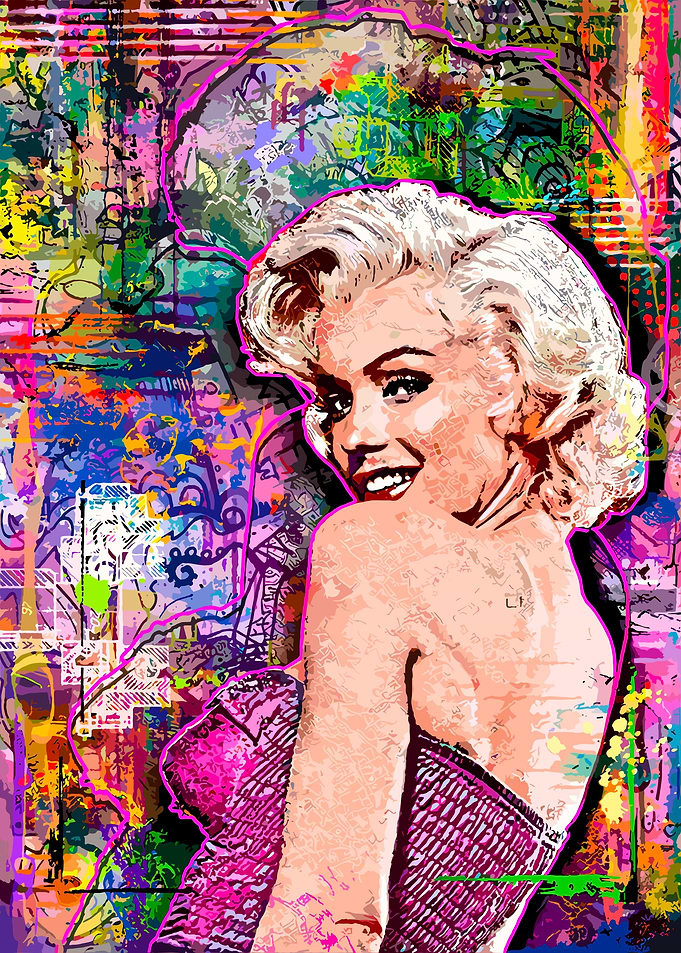Marilyn Monroe Pop Art