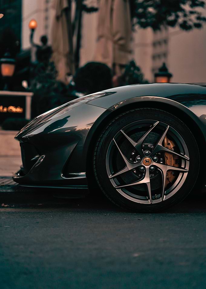 Ferrari close-up