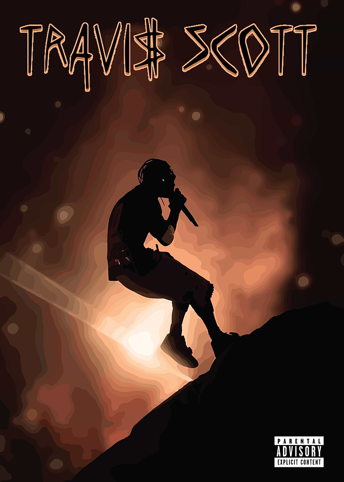 Travis Scott Silhouette