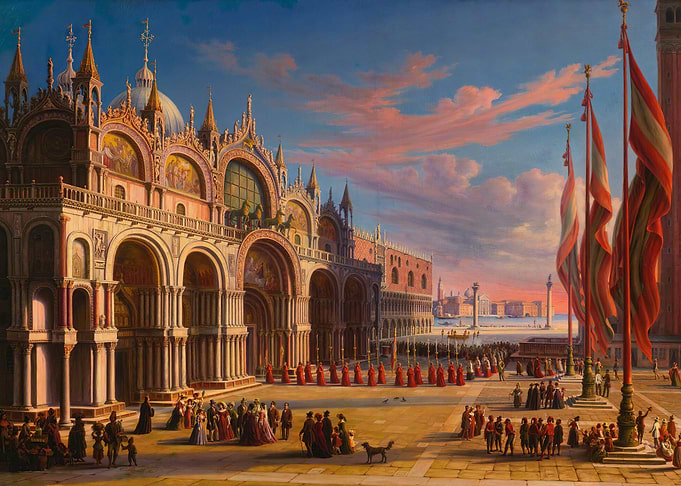 Venice Piazza San Marco 1861