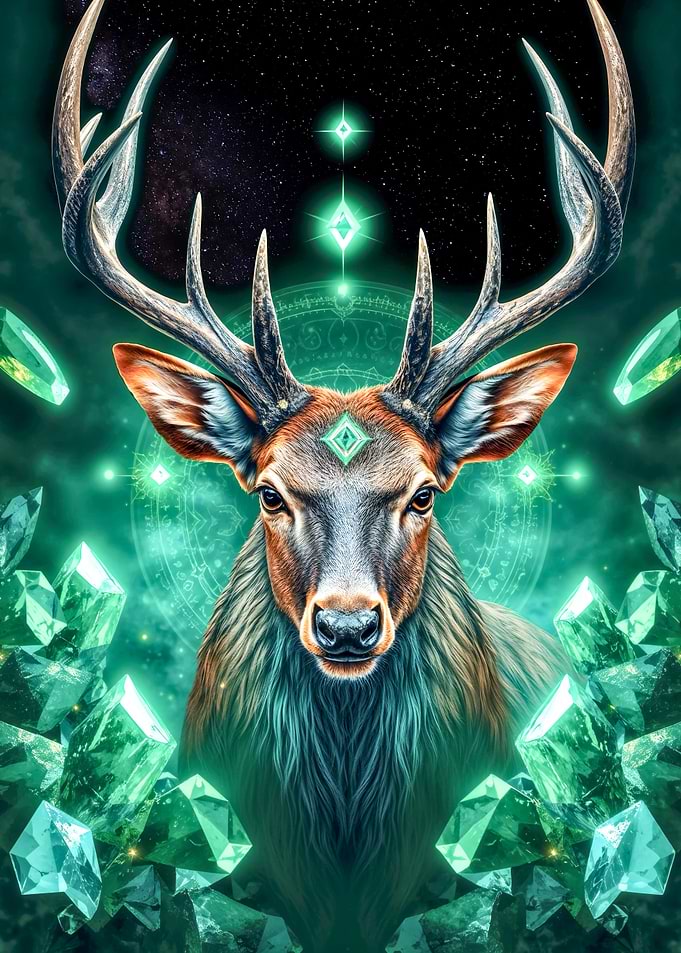 Emerald Deer Stonimal