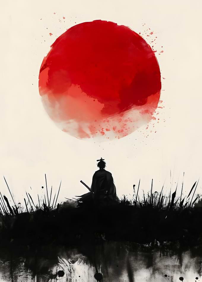 Samurai Ink Art