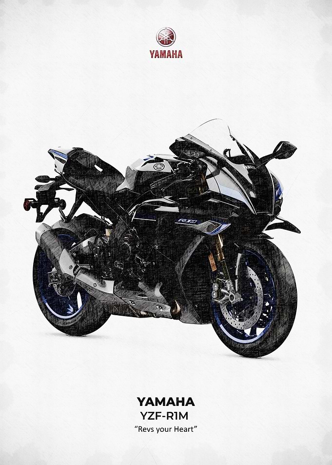 Yamaha YZF-R1M Motorcycle