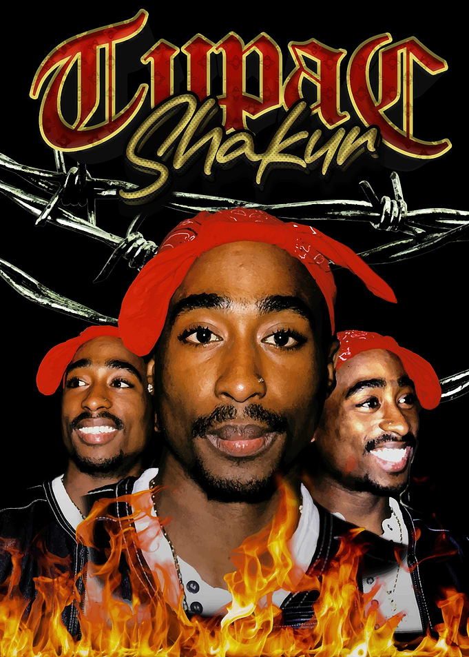 Tupac Shakur Portrait