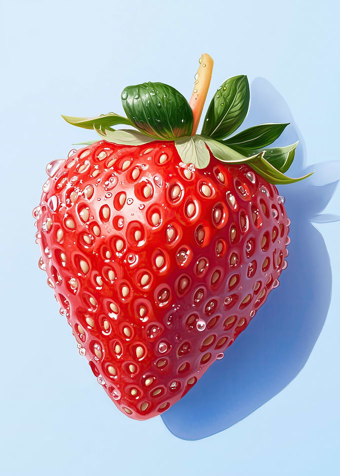 Juicy Red Strawberry