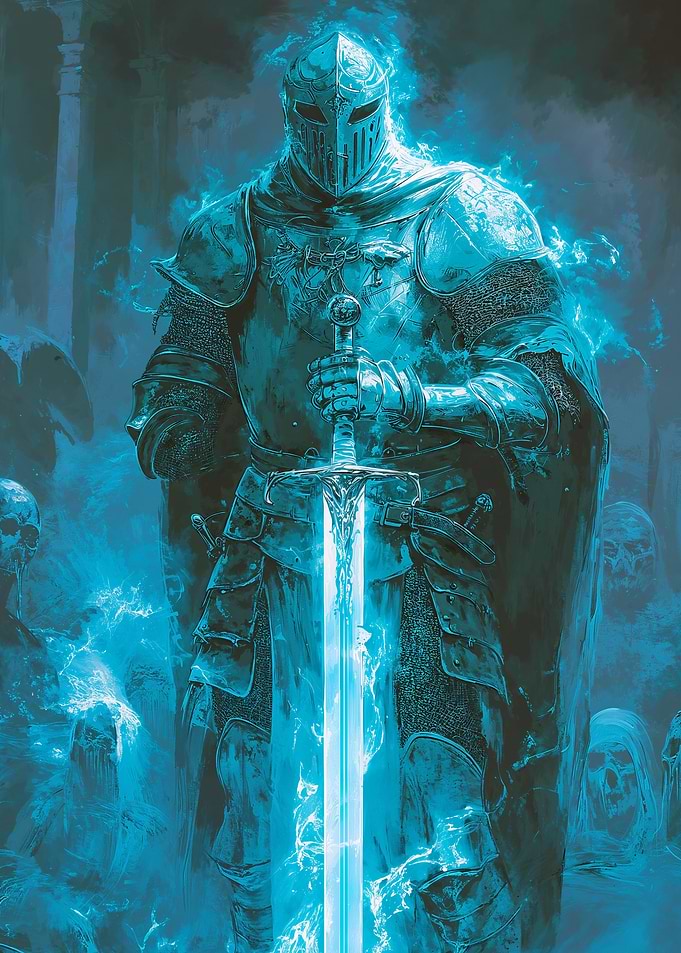 Knight of the Blue Flame