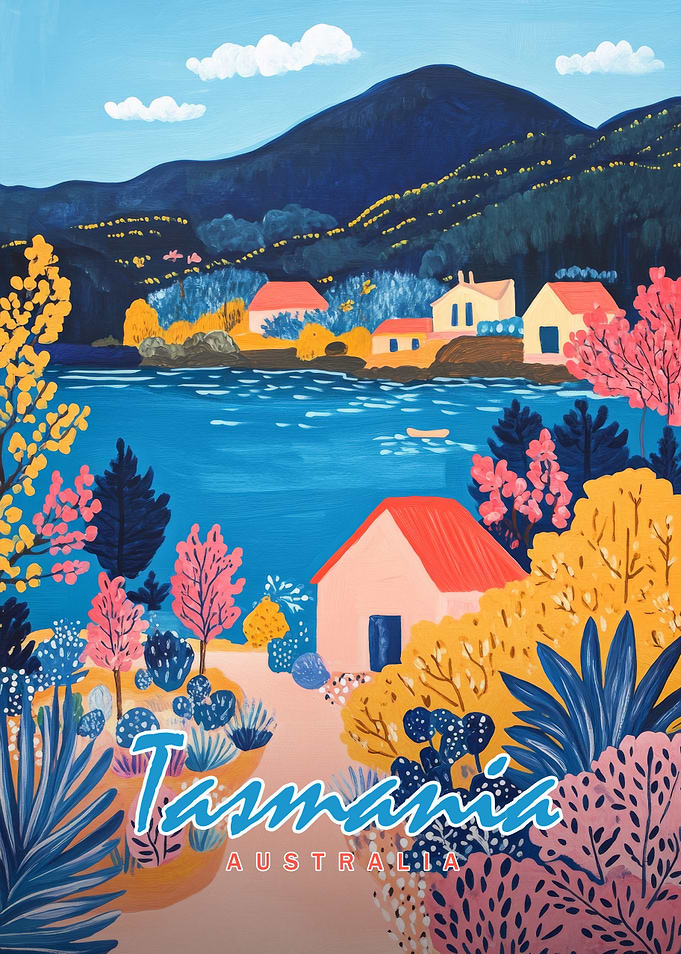Tasmania Landscape Painting