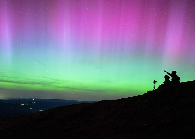 Northern Lights Night Sky