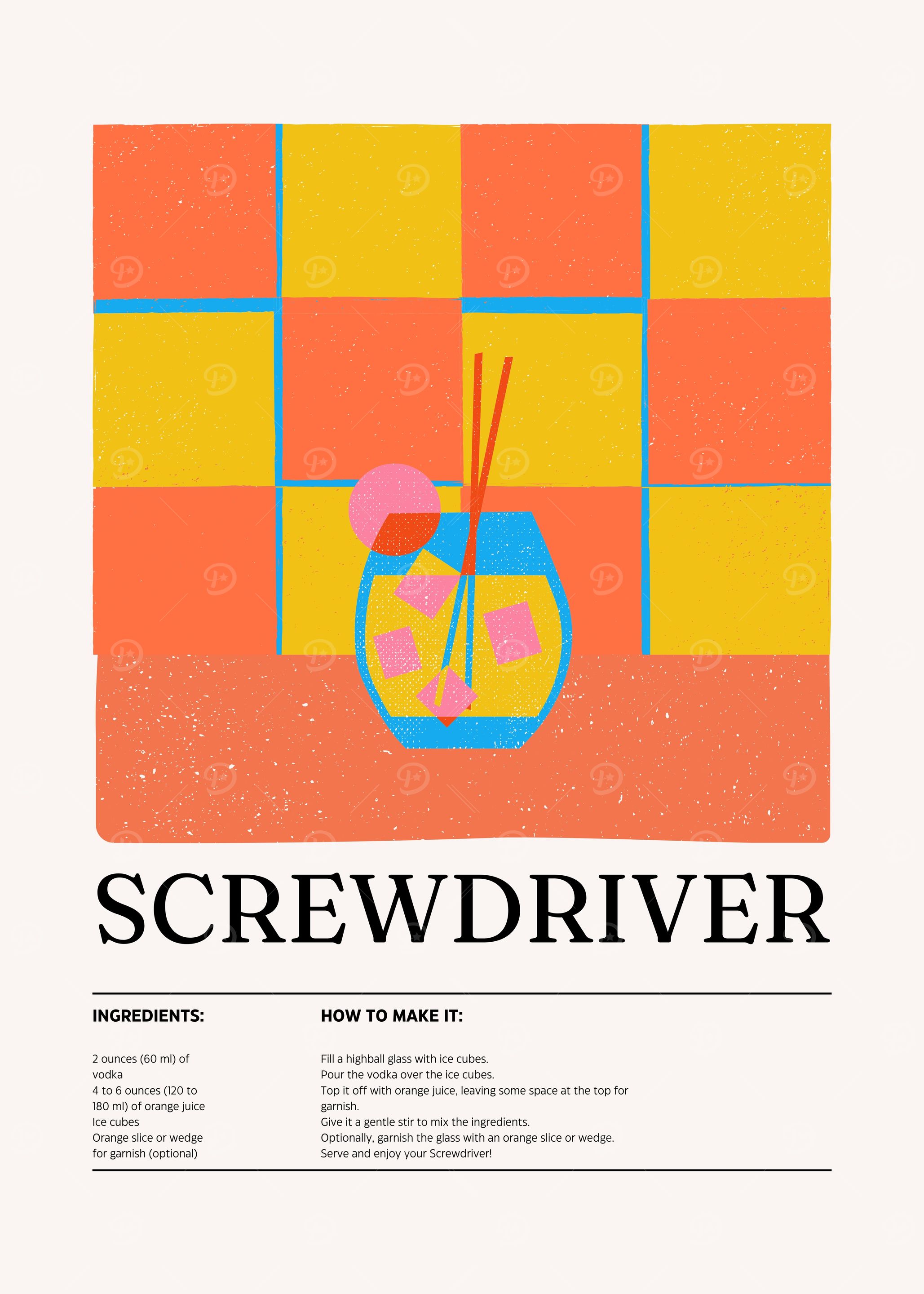 Screwdriver Cocktail Recipe
