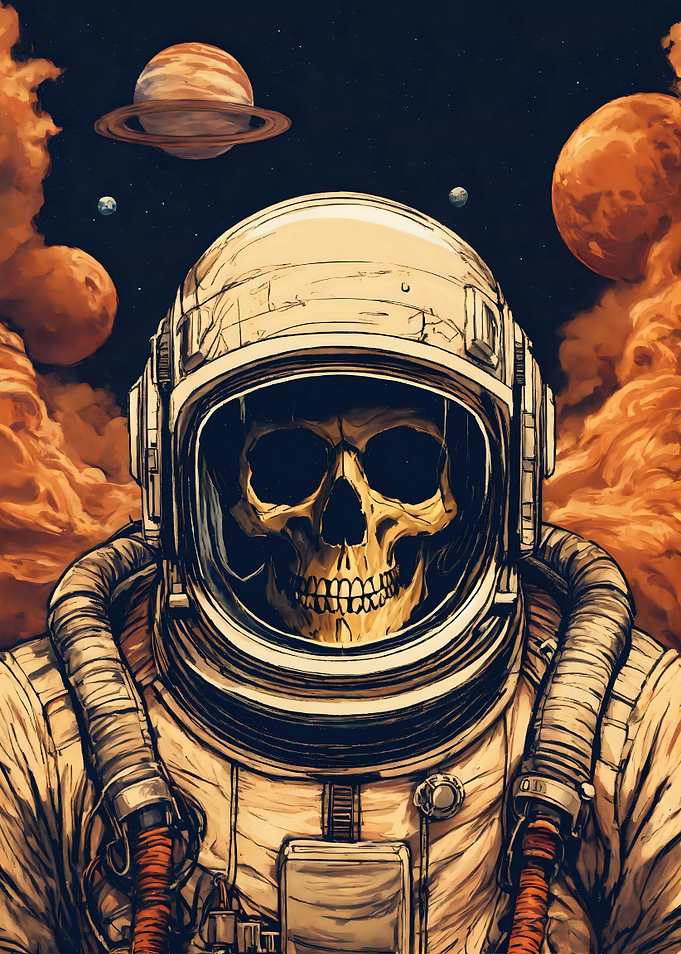 Space Skull Astronaut