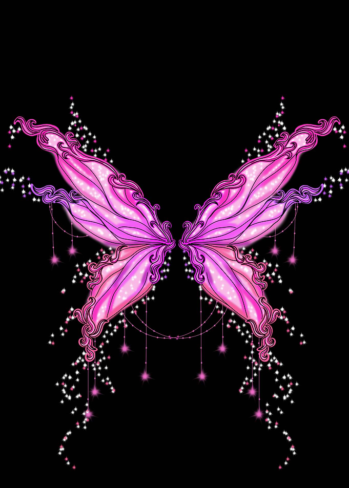 Pink Fairy Wings