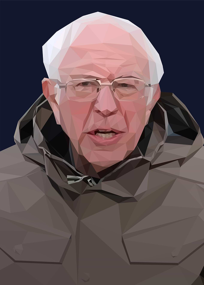 Bernie Sanders Portrait