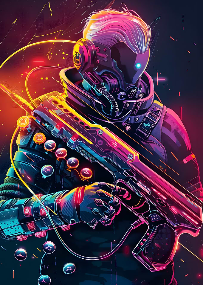 Cyberpunk Warrior